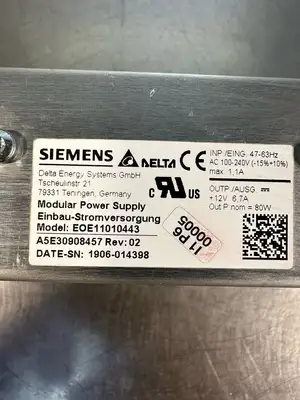 Siemens A5E30908457 EOE11010443 Rev.02 Power Supply (6.3.1)