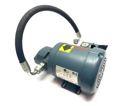 112350.00, C6T17FB61C | Leeson 112350.00 3-Phase Hydraulic Pump Motor 1/2HP 1725rpm C6T17FB61C - Used