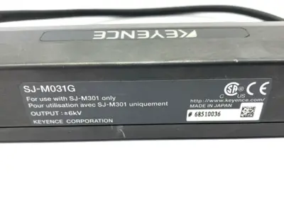 Used KEYENCE Micro Static Eliminator Head Bar 24VDC DAMAGED CORNER Electrostatic Air Cleaners Michigan US | Maverick Industrial Sales #1502398