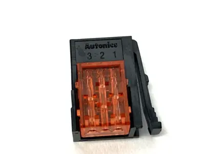 New | in-Stock Autonics Red Socket Sensor Connector Male 3-Pin AWG24-26 LOT OF 10 Electrical Fittings Michigan US | Maverick Industrial Sales #1398292