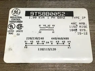 USED GENERAL ELECTRIC / GE 9T58B0052