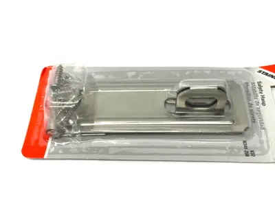 NEW NATIONAL HARDWARE STAINLESS STEEL SAFETY HASP 4-1/2"