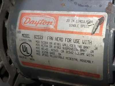 USED DAYTON 6C533