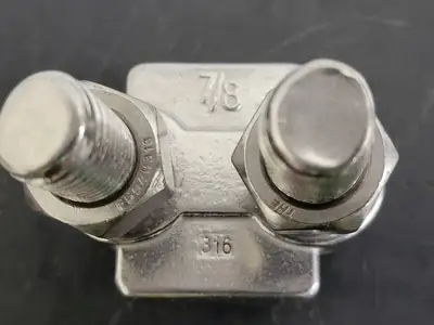 7/8", U-Clamp, 4" Long