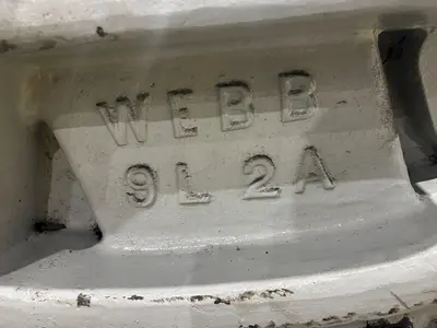 10' X 1/2" WEBB MODEL #9L-1210 3-ROLL INITIAL PINCH PLATE BENDING ROLL: STOCK #22525