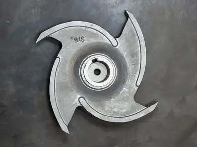 Pump Impeller, 4-Vane, 316SS, A00448