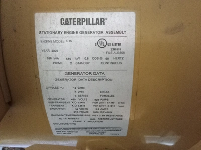 Used CATERPILLAR _UNKNOWN_ Diesel Generators Texas US | Apollo Electric #1514360