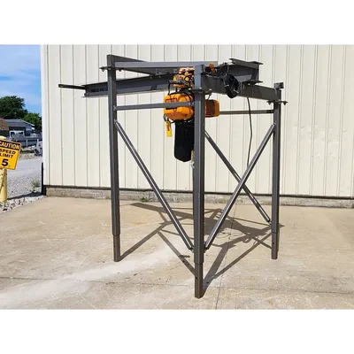 Used 2,200LB Flexicon Supersack Bulk Bag Unloader Discharger