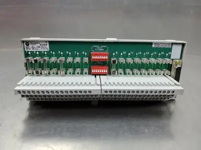 USED Allen-Bradley 1492-AIFM16-F-5 Ser A Analog Interface Module