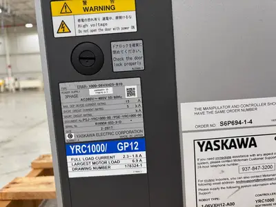 USED YASKAWA ELECTRIC CORPORATION YRC1000/GP12