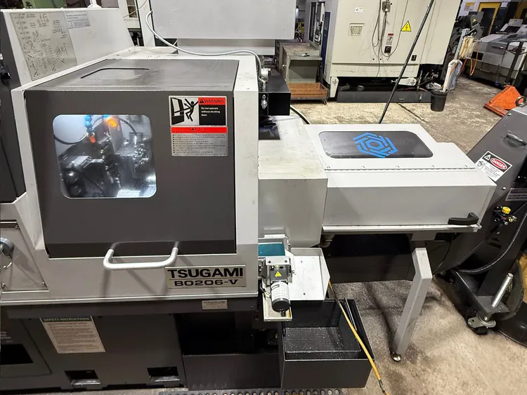 Used 2024 TSUGAMI B0206-V Swiss Type Automatic Screw Machines Florida US | Machinery Resources International #1079599