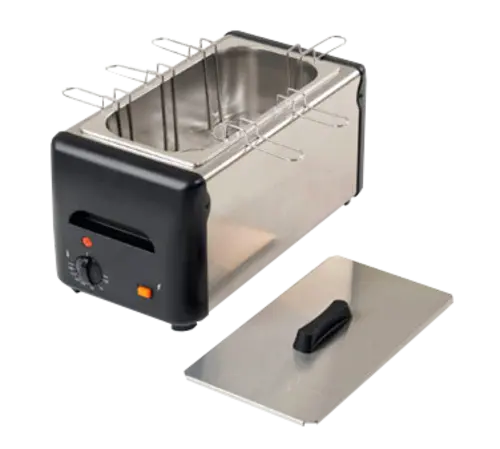 Equipex CO-6 14 1/2" Egg Cooker w/ 6 Holders, 10 Egg Capacity, 120v