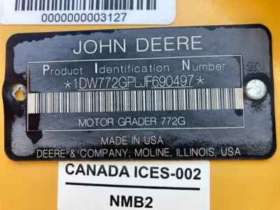 Used 2018 Deere 772GP Motor Graders New Mexico US | Rubbl #1300156