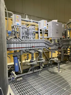 Potable & Hot Water Shower Skid