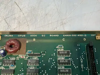Used OKUMA E4809032452D I/O Boards & Replacement Parts Ohio US | HGR 24 #1316509
