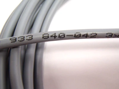 USED HIRSCHMANN 3 WIRE FEMALE TO FLYING LEAD CORDSET