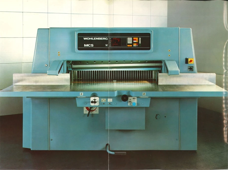 USED WOHLENBERG 1320 MM CNC (PAPER/PLASTIC)
