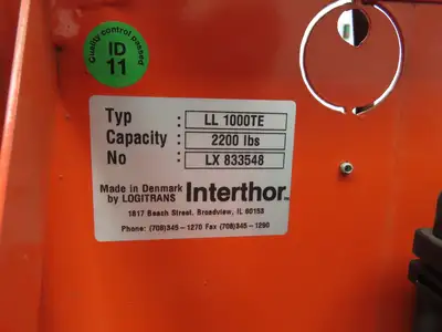 Used INTERRTHOR _UNKNOWN_ Pallet Lifters Indiana US | Arrow Industrial #795279