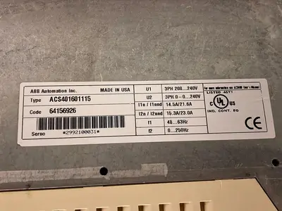 USED ABB ACS401601115