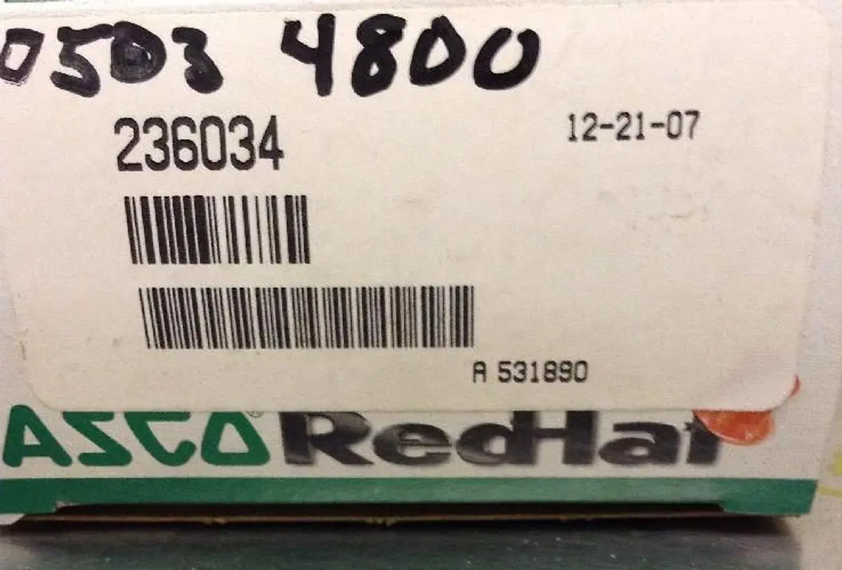 New | in-Stock ASCO 236034 Valves/Fittings Ohio US | Surplus Asset Holdings #1240815