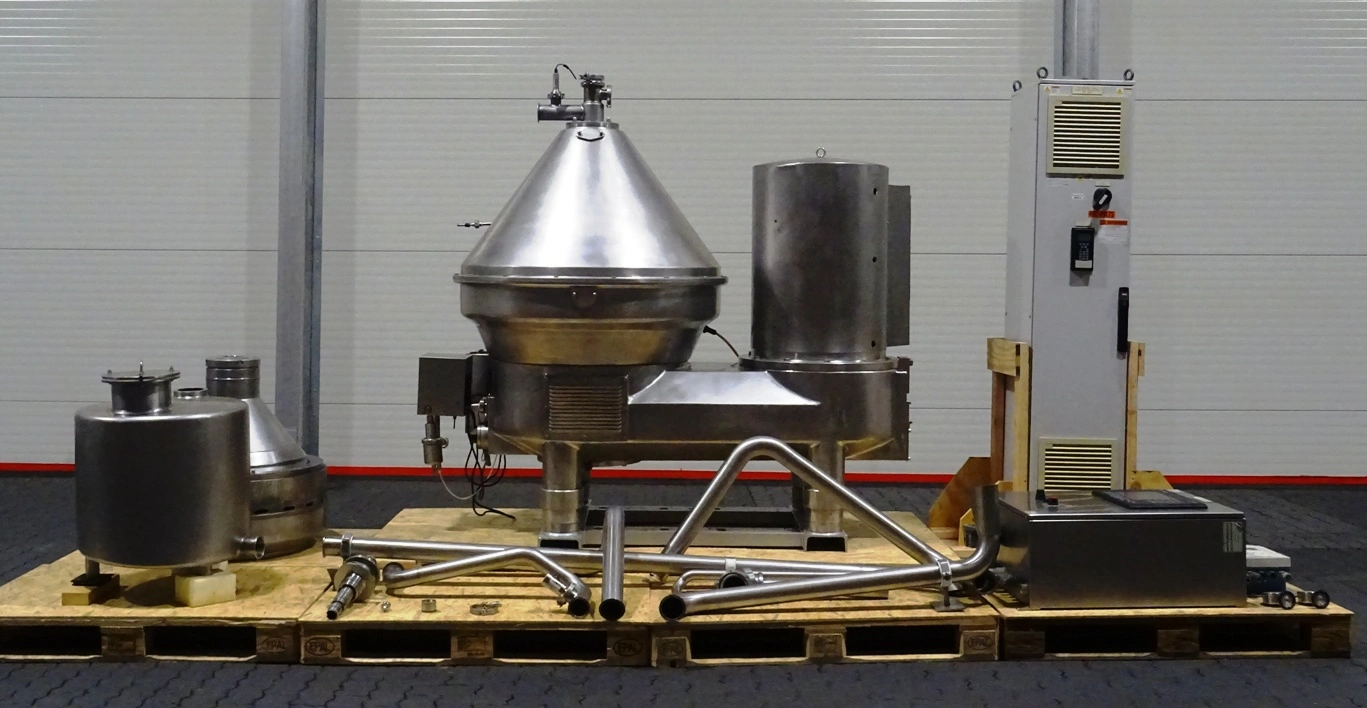 Westfalia MSD 300-01-777 warm milk separator, 316SS.