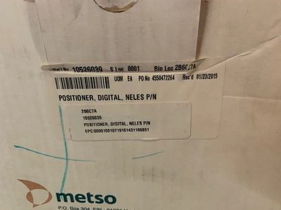 Metso / Neles Electro Pneumatic Positioner type ND9103HU2-K New Storeroom Spare