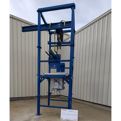 New Carolina FIBC Super Sack Bulk Bag Unloader Discharge Station w/ Demag Hoist