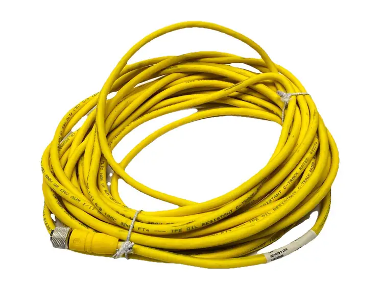 Used LUMBERG ACTUATOR SENSOR CABLE F M12 4-PIN 10M 600002578 Cable & Wire Michigan US | Maverick Industrial Sales #1091748