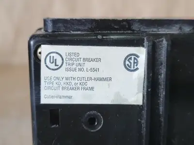 Used CUTLER-HAMMER KT3200T Switchgears British Columbia CA | Lenmark #239046