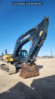 Used 2024 HYUNDAI HX380AL Excavators Texas US | National Equipment Dealers #1422335