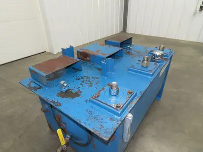 Hydraulic Power Unit 40 Gal Tank Steel Reservoir  -Tank Only-