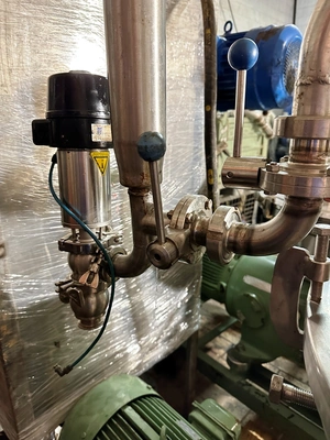 Westfalia SAMP 15036 hermetic clarifier, 316SS.