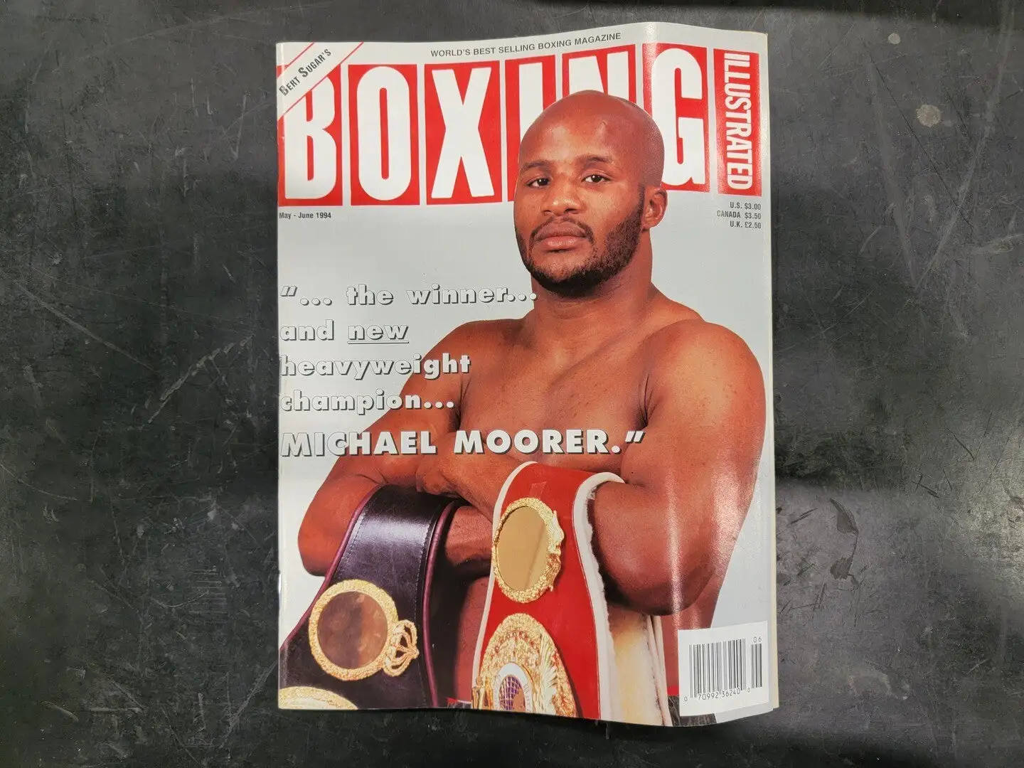 USED BOXING ILLUSTRATED MAY / JUNE 1994