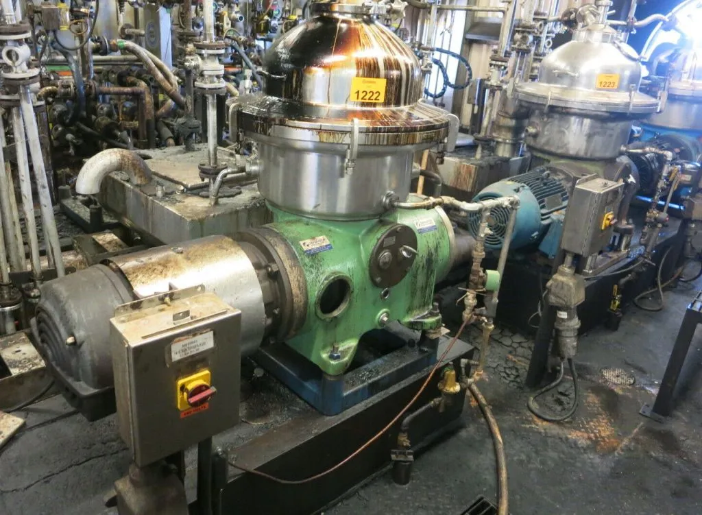 (5) Westfalia SAMR 5036 clarifier centrifuges, 316SS.