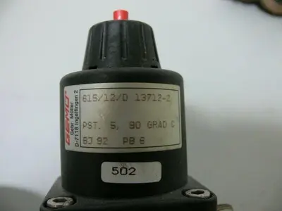 USED LOT OF 2 - SPIRAX SARCO BPT13S 16BAR 225C VALVE + GEMU 615/12/D PST 5, 90 GRAD C