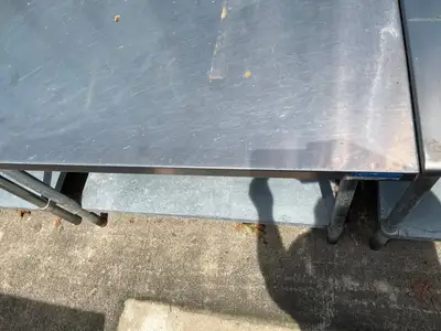 Used BK-Resources Used 48" BK Vtt-4830 Stainless Steel Table - SS92 Food Prep Tables Illinois US | Falcon Restaurant Supply #1376108
