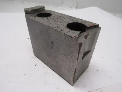 CJ-77 Lathe Chuck Top Jaws 4-3/4" X 3-3/8" X 2" Lot Of 3