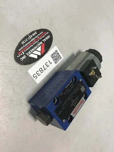 Used REXROTH 4WE6D62/EG24N9K4/B15V Valves/Fittings Michigan US | Ideal Machinery #579196