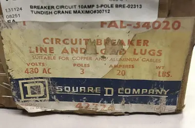 New | in-Stock SQUARE D FAL34020 Miscellaneous Equipment (Electrical & Power) | Surplus Asset Holdings #1192837