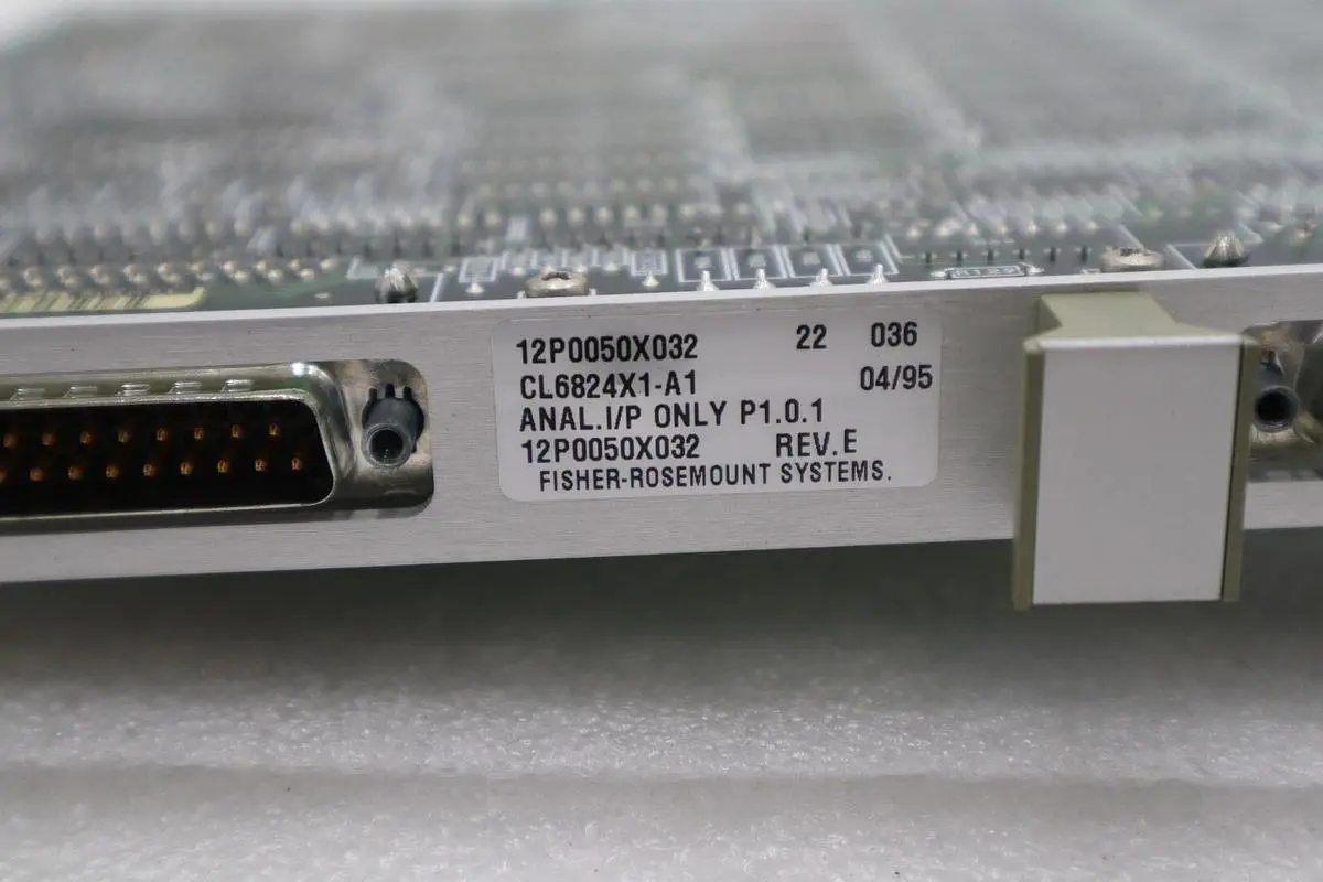 Fisher Rosemount cl6824x1-a1 12p0050x032 Analog Input Rev E Stock L-400