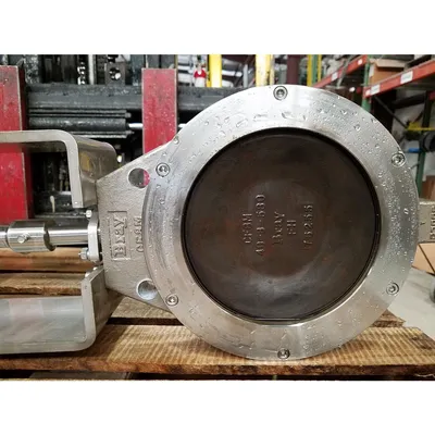 Used 8" Bray Series 50 Butterfly Valve with actuator