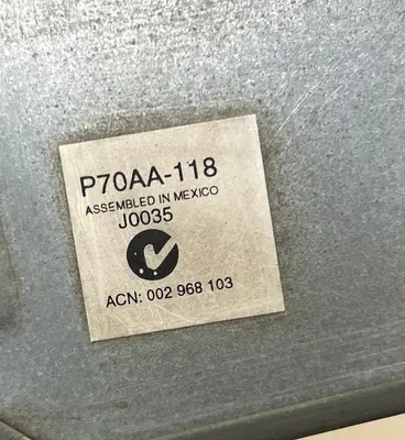 USED JOHNSON CONTROLS P70AA-118