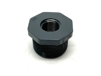 GSR 1-1/4" x 1/2" PVCI Reducer Bushing LOT OF 2 - New