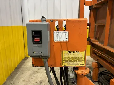 CHERRYS MODEL #58-100 PALLET SPACER RECOVERY SYSTEM INVERTER FLIPPER: STOCK #23222
