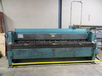 USED 10 GA x 10' WYSONG MODEL 1010-RD MECHANICAL SHEAR
