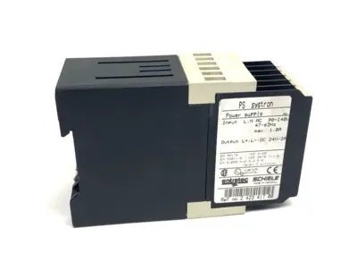 2.423.417.00,PS Systron | Entrelec Schiele 2.423.417.00 PS Systron Power Supply 90-140VAC 24VDC 2A - Used