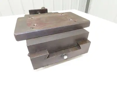 Milling Machine Sliding Dovetail Threaded Fixture Table 8"x12" With 10"x6" Added