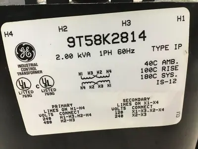 USED GENERAL ELECTRIC 9T58K2814