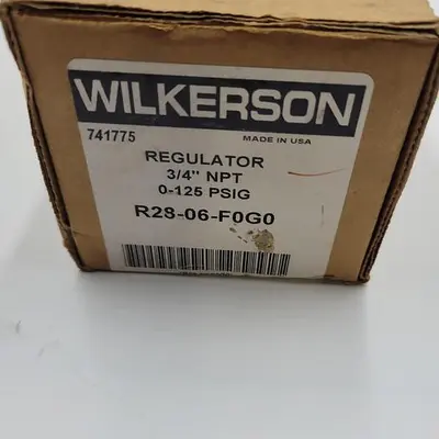 New | in-Stock WILKERSON R28-06-F0G0, WILKERSON R28 REGULATOR Solenoid Regulators | ND Industrial Surplus #1225838
