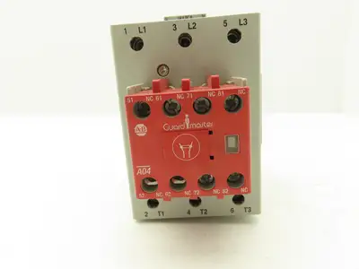 Allen Bradley 100S-C60DJ14C Safety DC Contactor Contact Block 24V Coil 600V 3PH